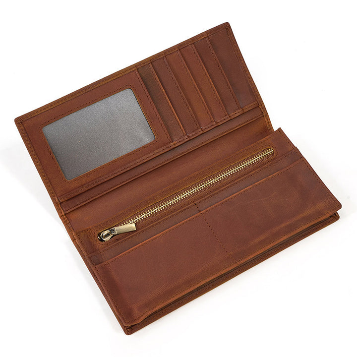 Off Crazy Horse Leather Men&