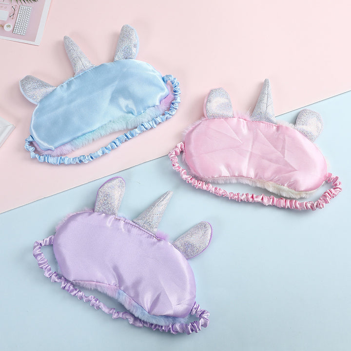 Cute Unicorn Party Anime Sleep Mask for Kids