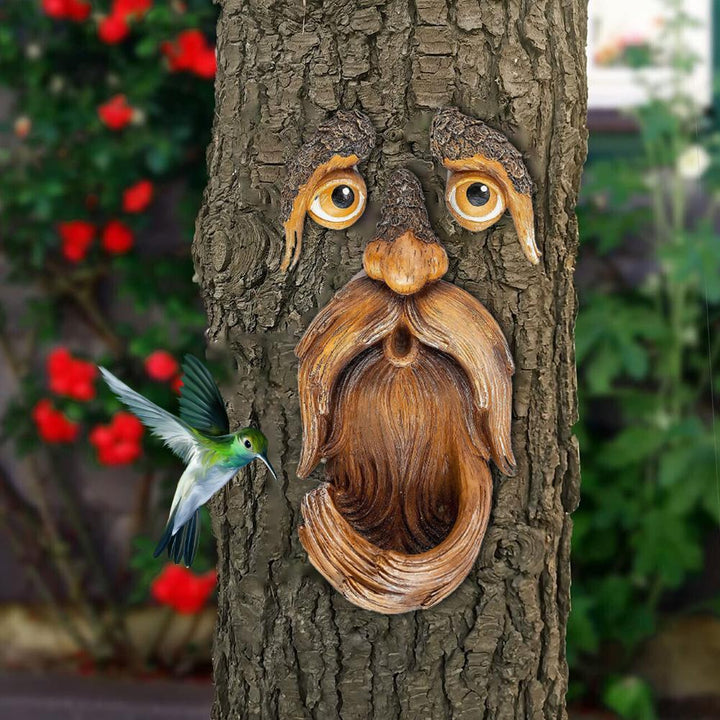 Old Man Tree Face Hugger