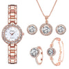 Color: Rose gold with white