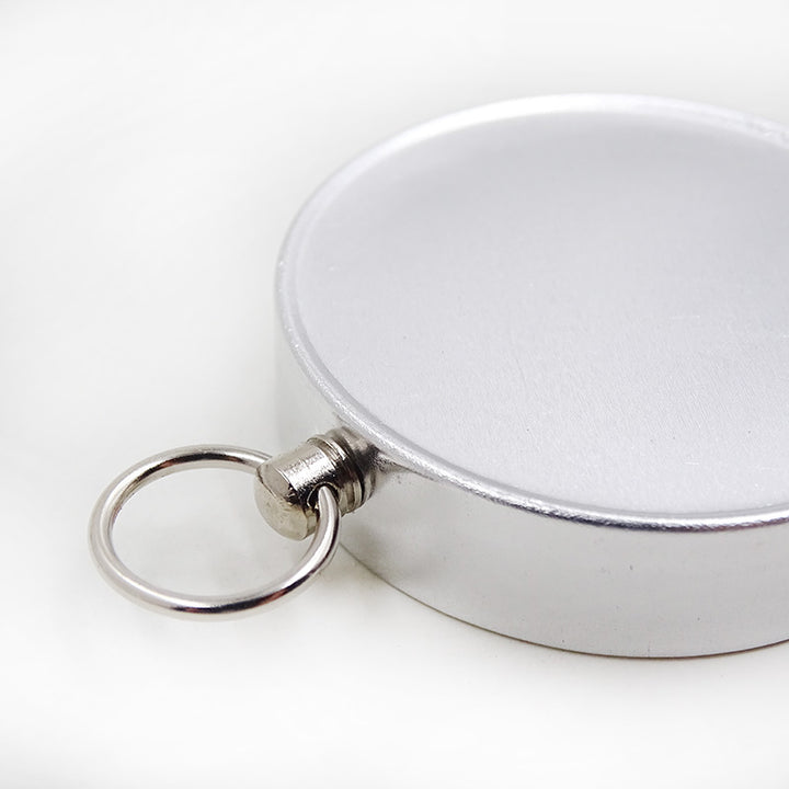 Lightweight Mini Aluminum Compass Keychain for Outdoor Survival