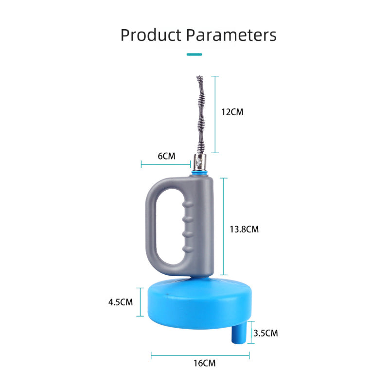 Multi-Length Handheld Drain Dredge Cleaner