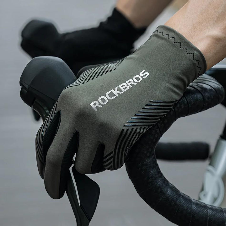 Unisex Full Finger Breathable Cycling Gloves