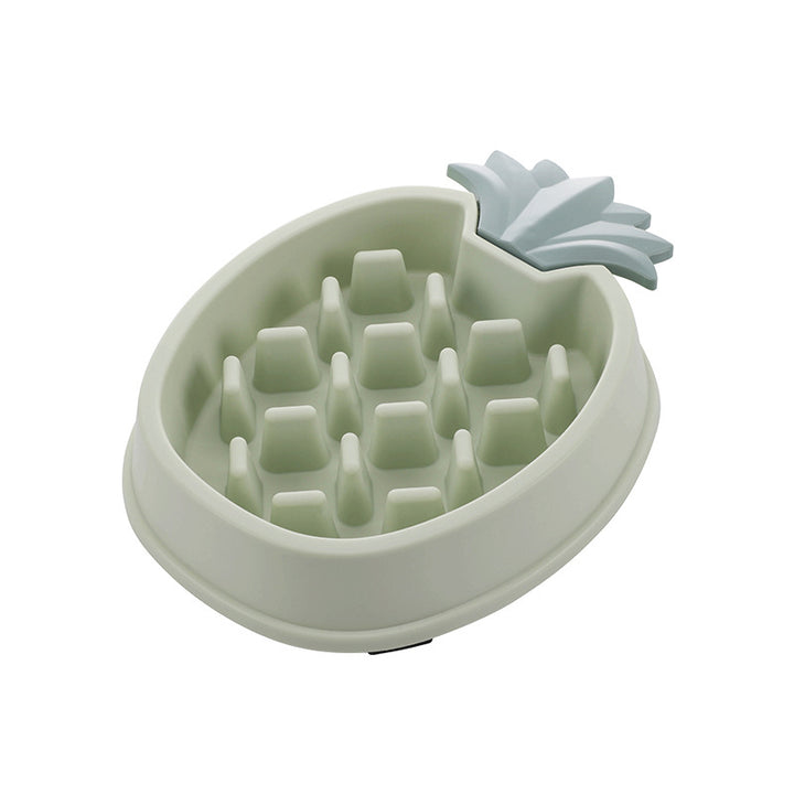 Pineapple Shape Dog Slow Feeder Bowl