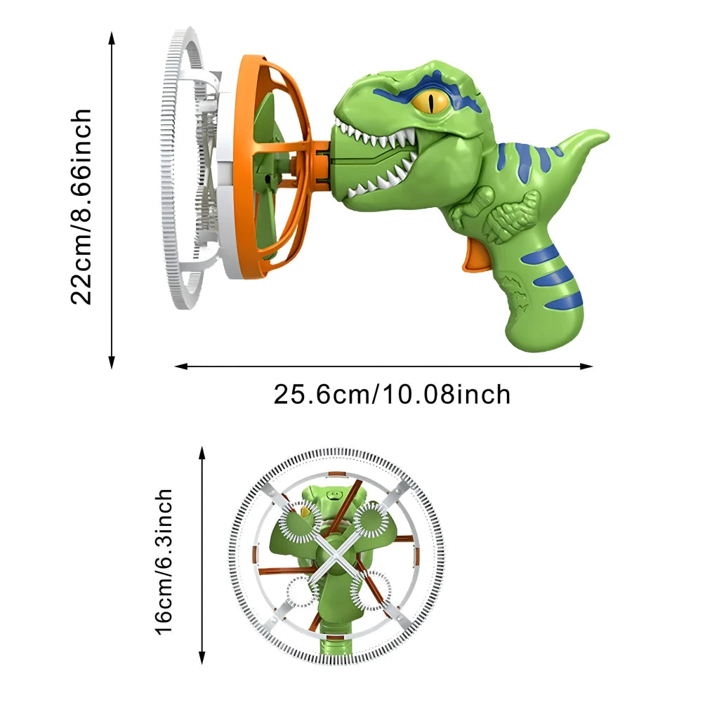 Kids Electric Dinosaur Bubble Blower