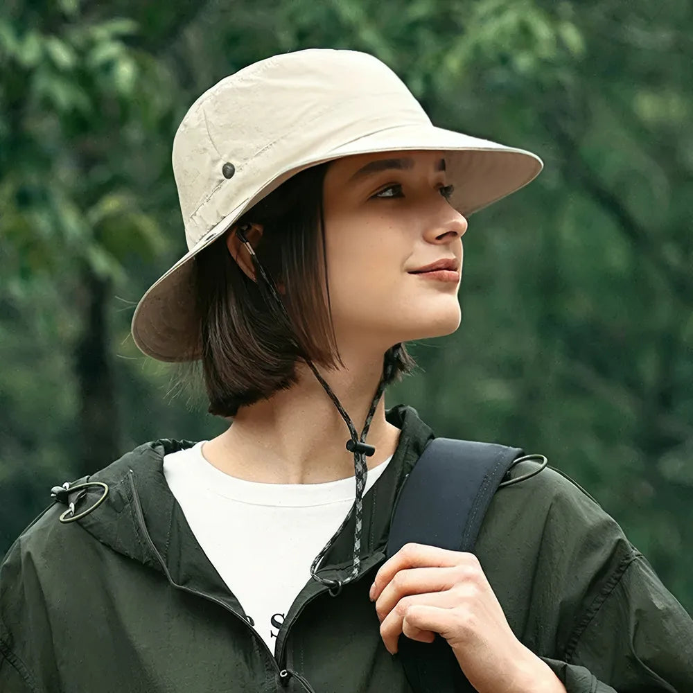 Adjustable Foldable Polyester Bucket Hat