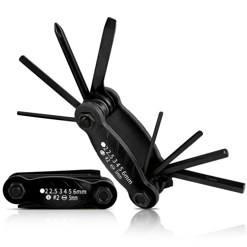 10-in-1 Multi-Tool Bicycle Repair Kit for Cyclists