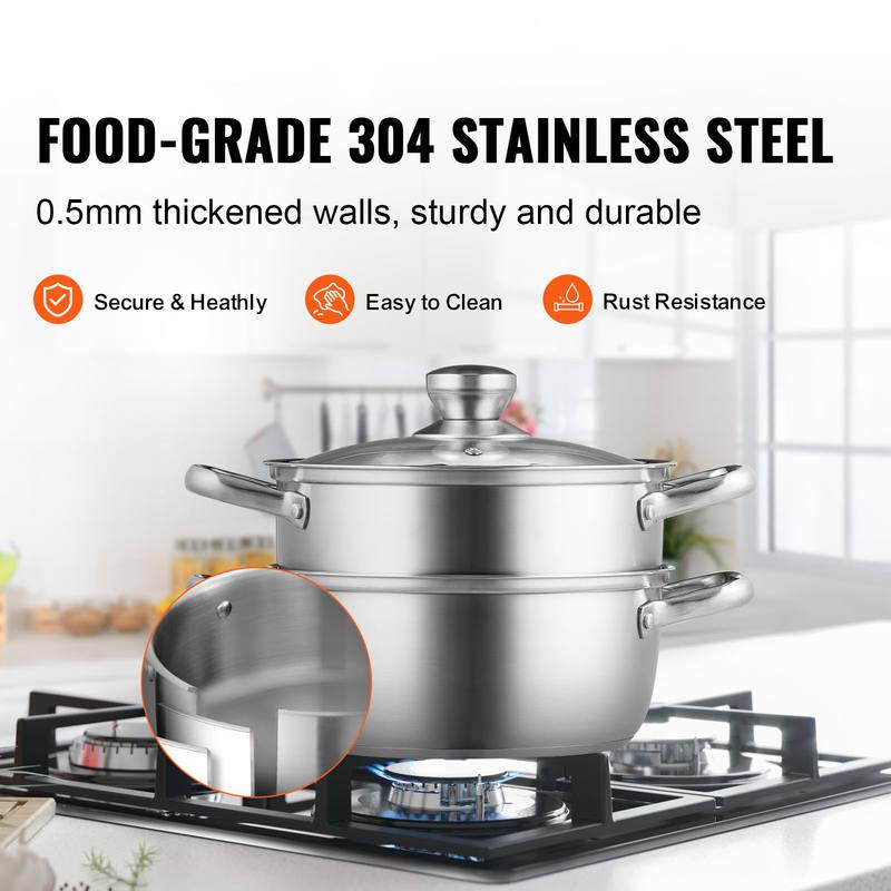 Stainless Steel Steamer Pot