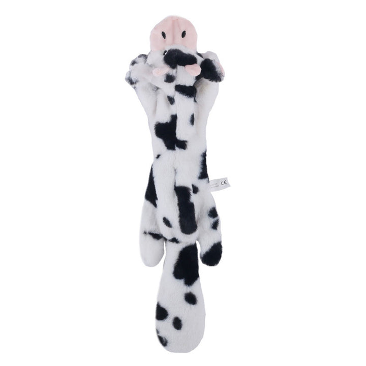 Interactive Crinkle & Squeak Plush Dog Toys