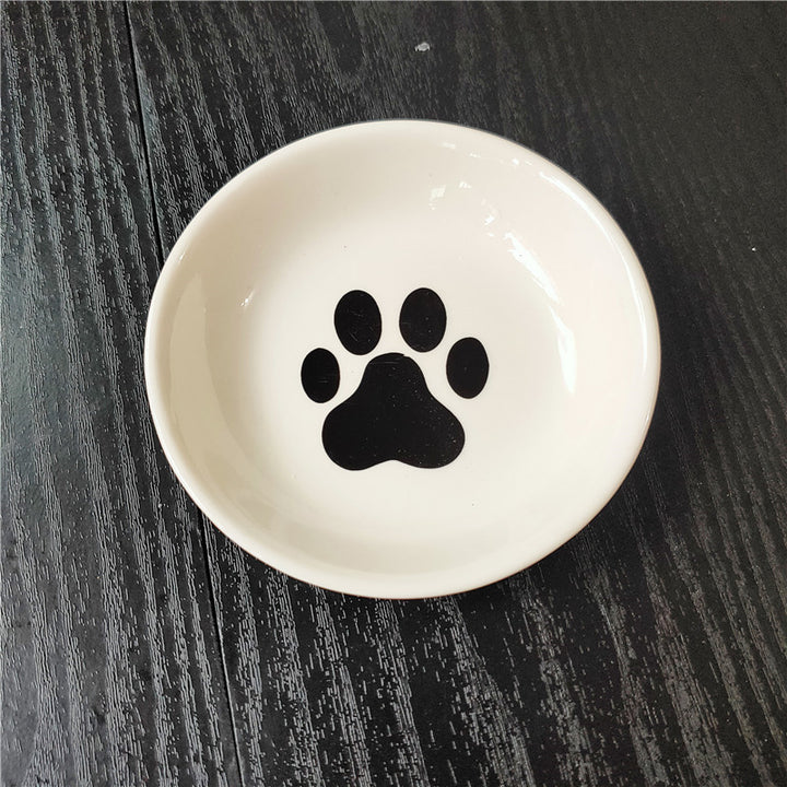 Cute Cat Mini Ceramic Snack Plate