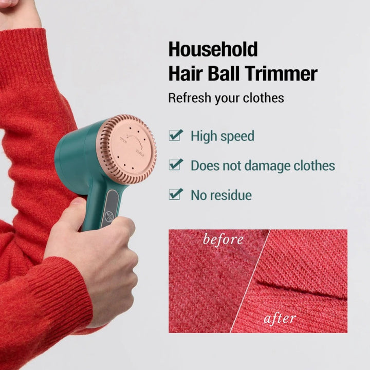 Rechargeable Lint Remover for Clothes and Fabrics