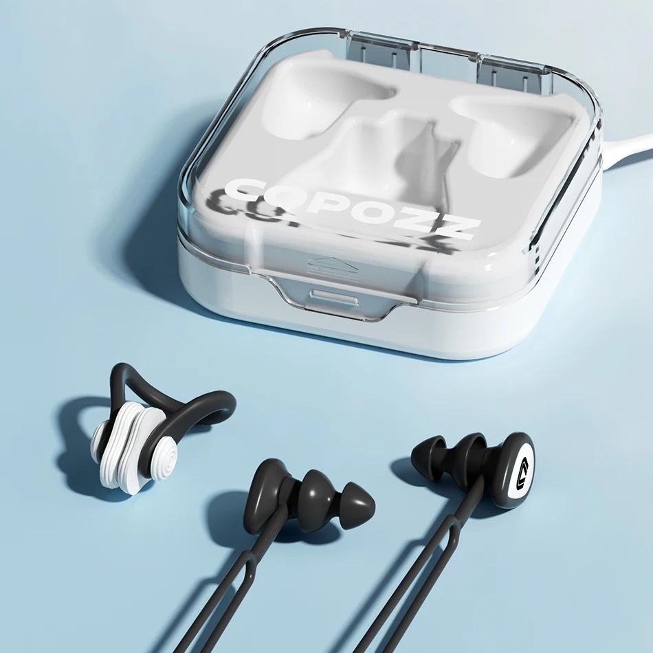 Swim Ear Plugs & Nose Clip Set