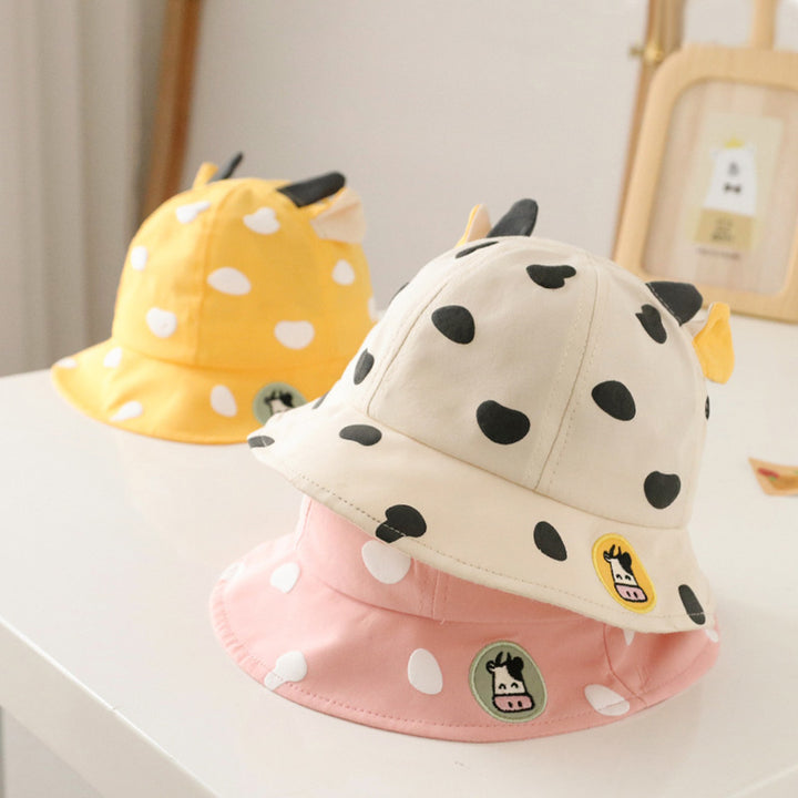 Cute Cow Pattern Kids Bucket Hat