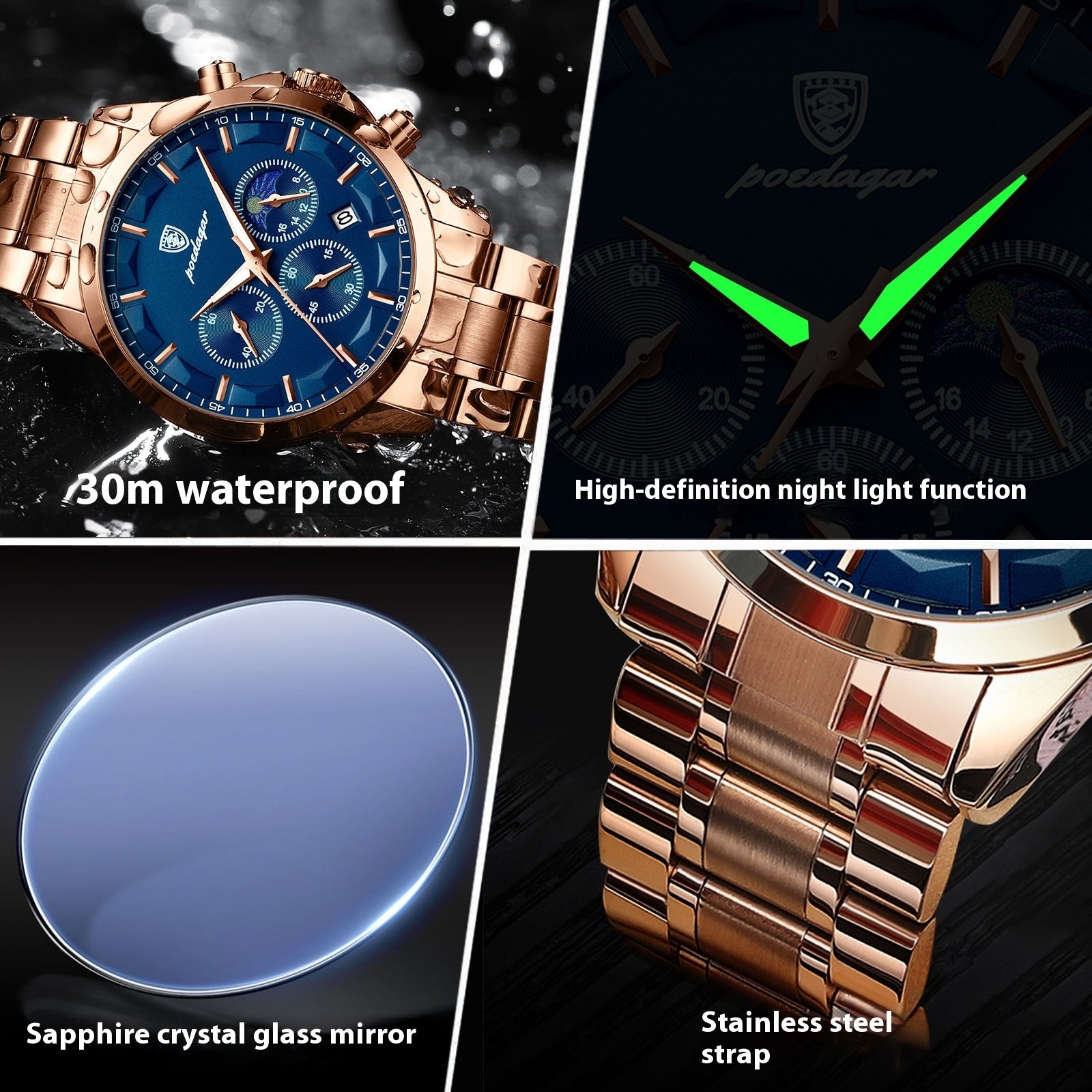 Waterproof Multifunctional Men&