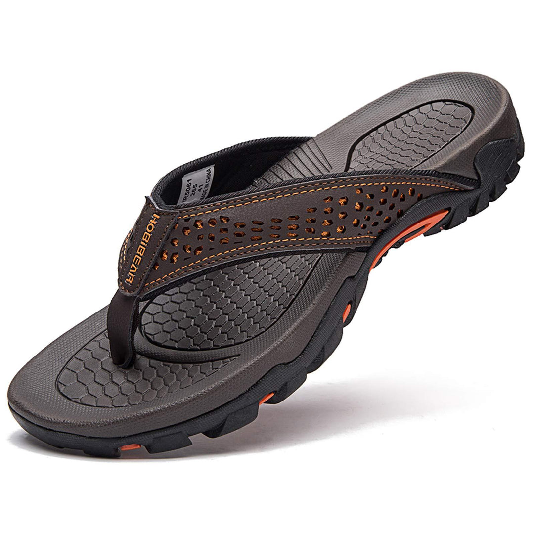 Men's Sports Flip-flops Comfort And Casual Flip-flops Outdoor With Summer Beach