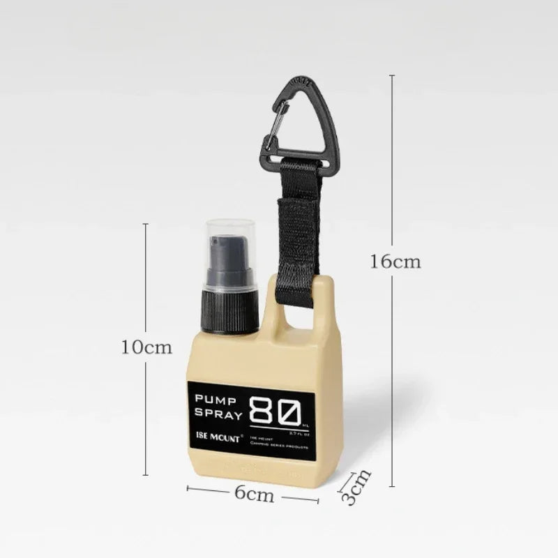 Portable 80ml Outdoor Travel Sprayer Bottle