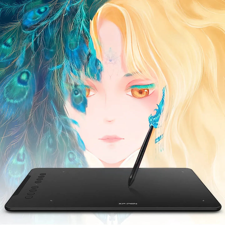 10 Inch Drawing Tablet Graphics Digital Tablet with Tilt & Shortcut Keys