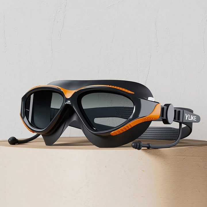 Professional HD Anti-Fog Adjustable Swim Goggles for Adults