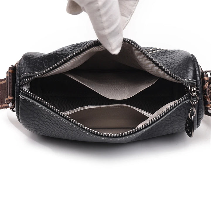 Genuine Leather High-Quality Women's Tote Bag - Fashion Shoulder & Crossbody Handbag