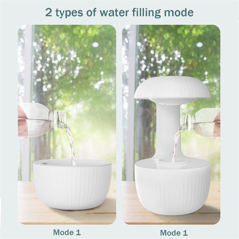 Anti-gravity Air Humidifier Mute Countercurrent Humidifier Levitating Water Drops Cool Mist Maker Fogger Relieve Fatigue - Trendha