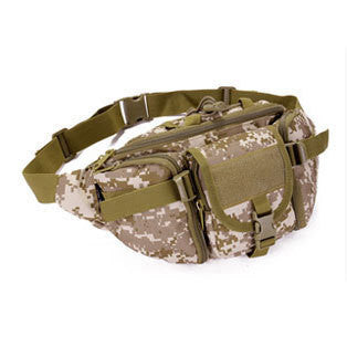 Army fan bag outdoor big waist bag riding bag