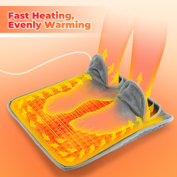 Winter Foot Warmer with Adjustable Temperature and Timer