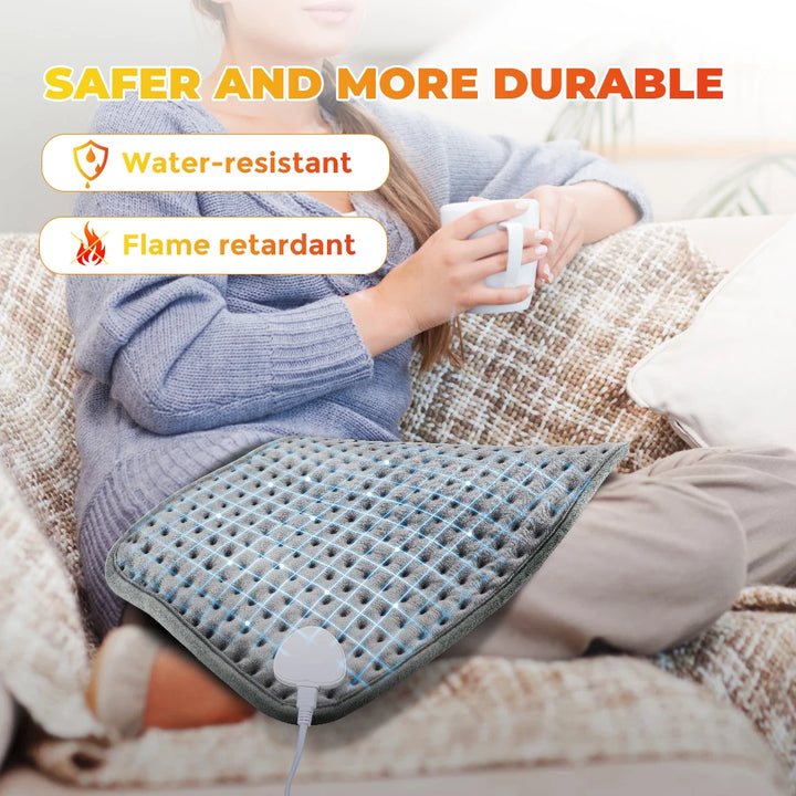 Electric Heating Pad for Abdomen, Back, and Waist – Multifunctional Warmth for Winter Relief