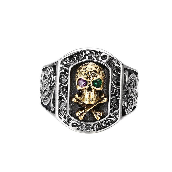 925 Sterling Silver Skull Ring For Men And Women - Trendha
