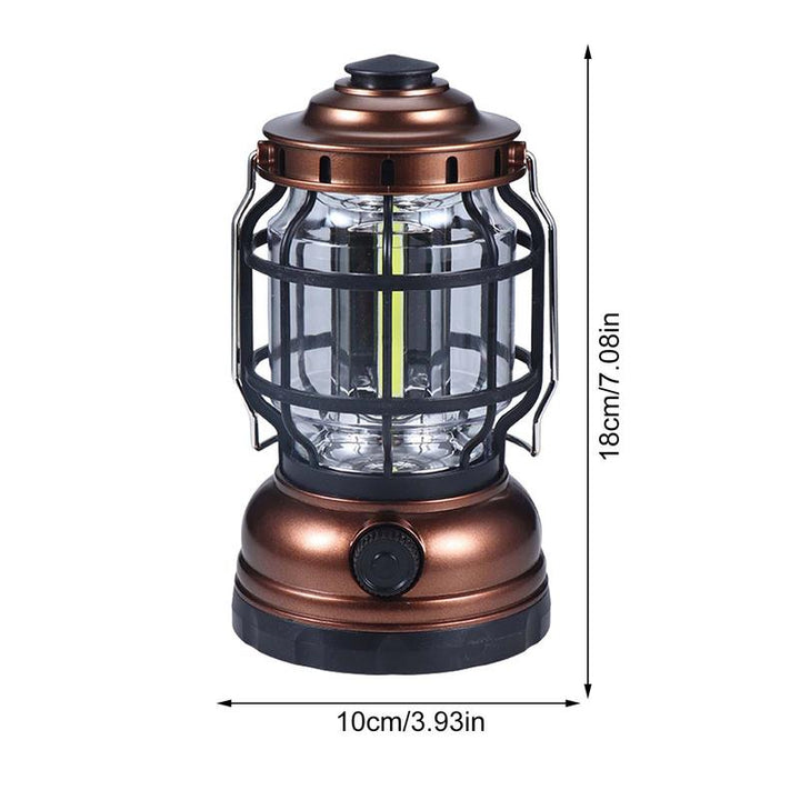 Portable LED Camping Lantern - Waterproof & USB Rechargeable