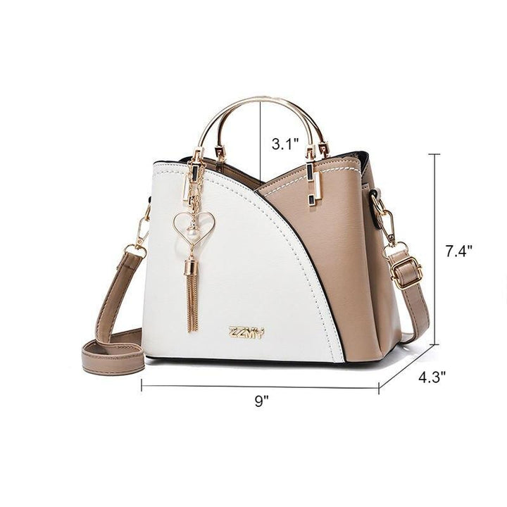 Luxury Fashion Women's PU Leather Bucket Crossbody Bag