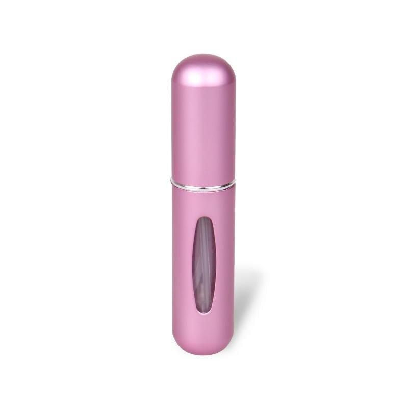 Compact & Stylish Portable Perfume Atomizer - Travel-Friendly Mini Aluminum Spray Bottle