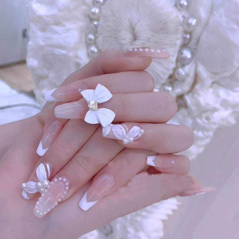 Handmade Decorative False Nail Set
