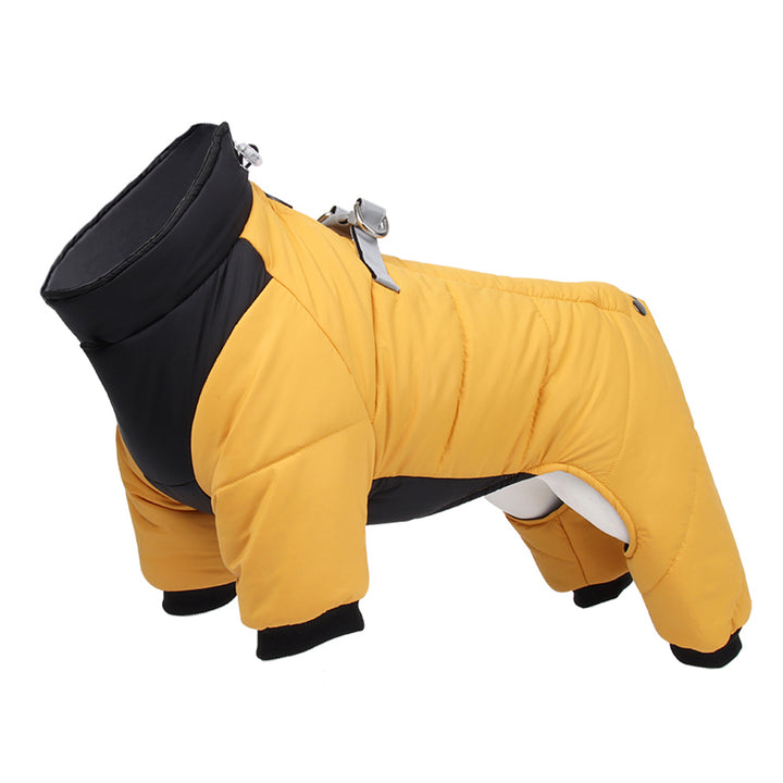 Waterproof Winter Dog Coat with D-Ring