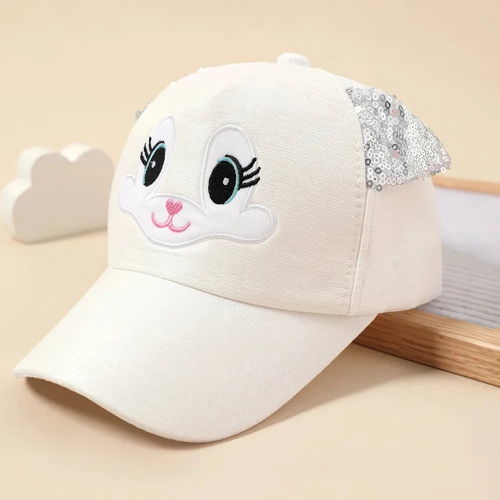 Cute Cat Ear Adjustable Kids' Baseball Cap