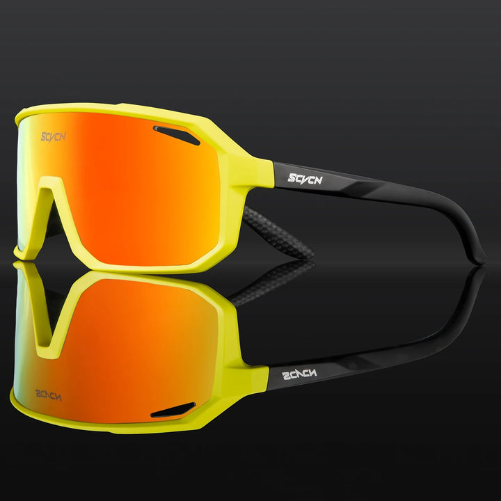 Multi-Sport UV400 Polycarbonate Sunglasses for Cycling and Outdoor Activities