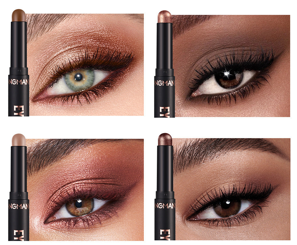 New Product Eye Shadow Stick Combo 8 Color Rendering Not Easy To Smudge