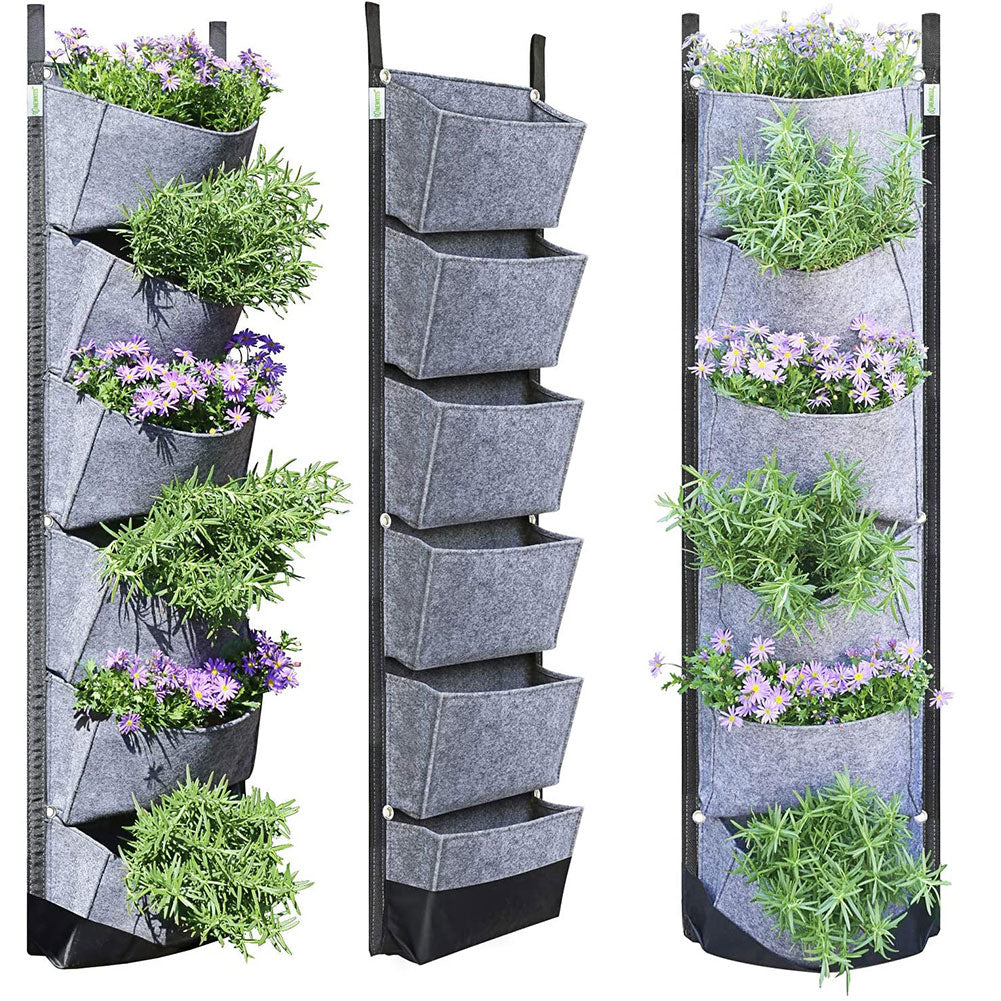 Wall-Mounted Vertical Garden Planter Bag