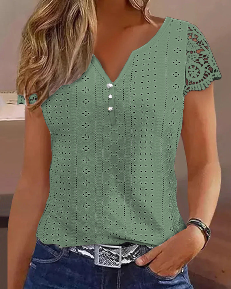 Summer Women's Printed Sleeveless Top Women's Breathable Vest T-shirt