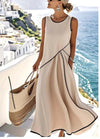 Color: Sleeveless Apricot