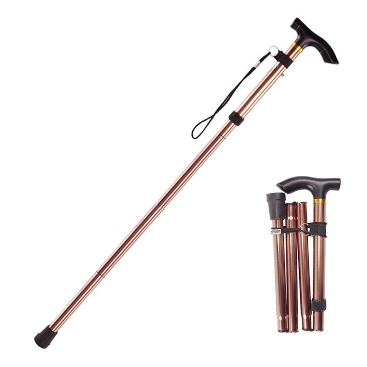 Multifunctional Folding Walking Stick: Your Ultimate Outdoor Companion