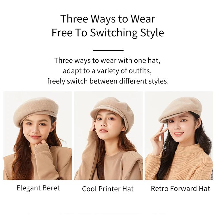 Women’s Elegant Wool Beret