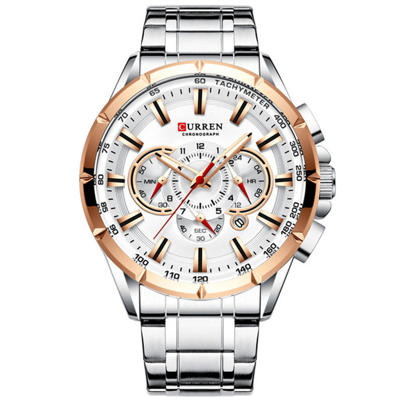 Quartz Calendar Six-hand Multifunctional Luminous Men&