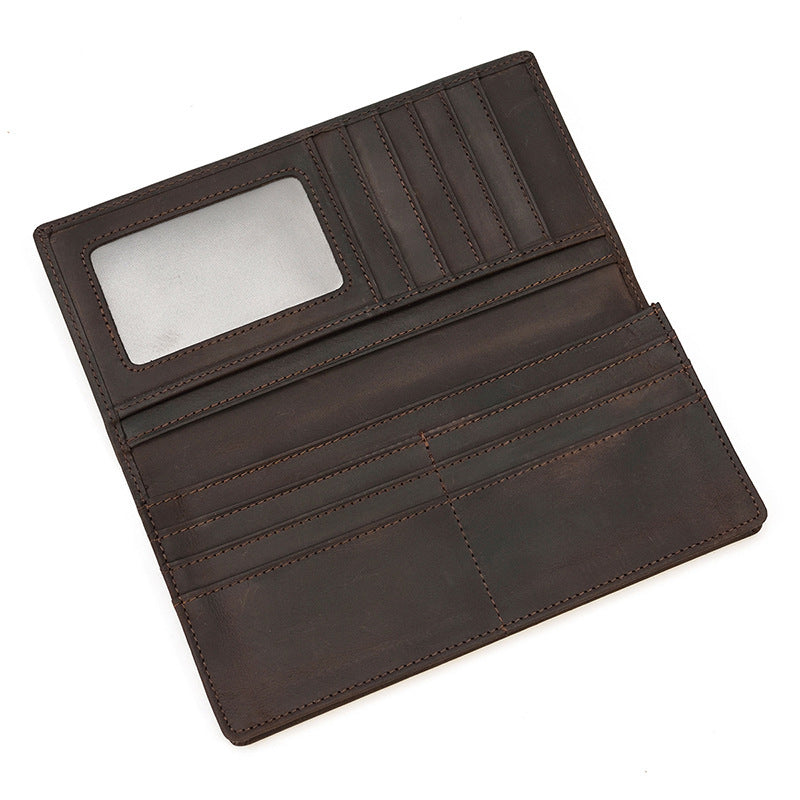Off Crazy Horse Leather Men&