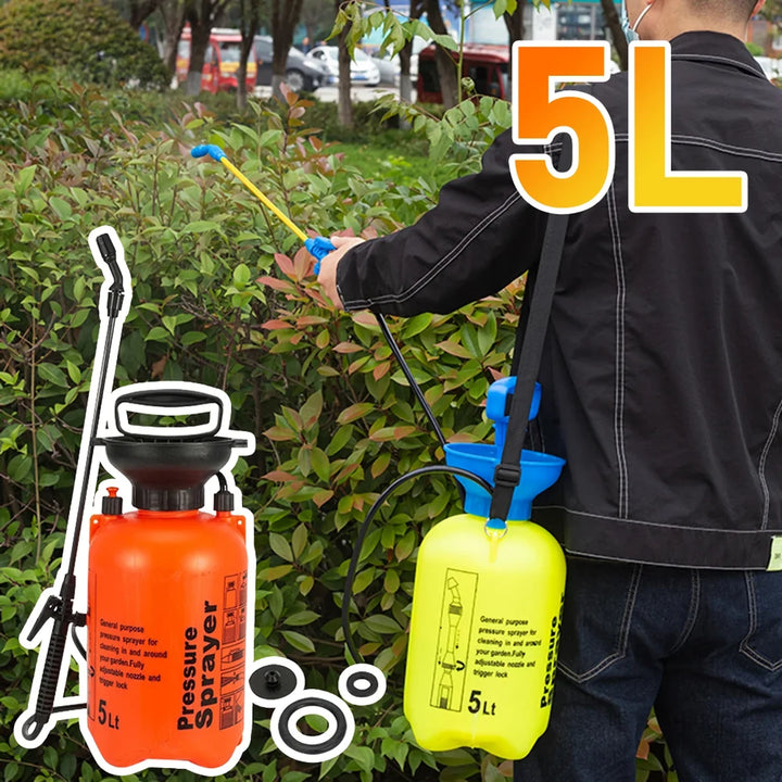 5L Garden Pressure Sprayer with Adjustable Strap