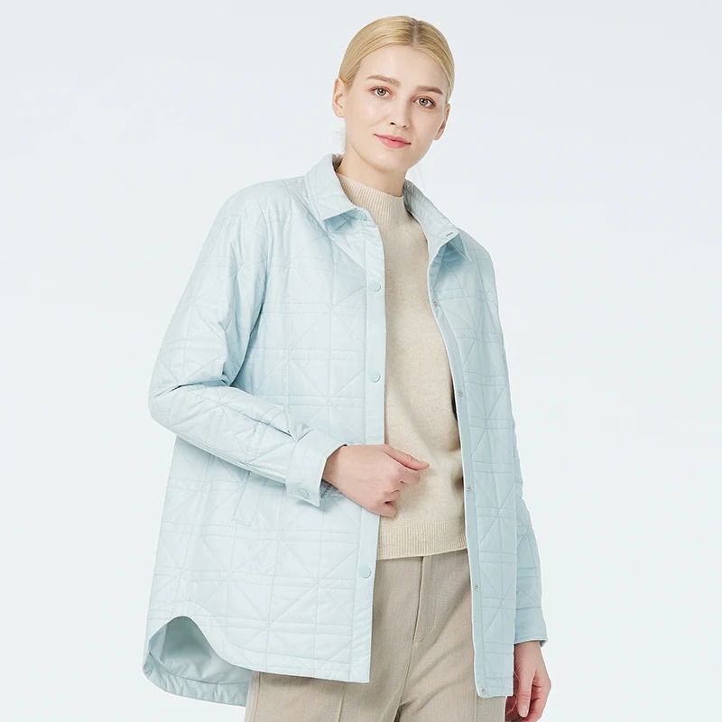 Casual Women's Quilted Cotton Jacket