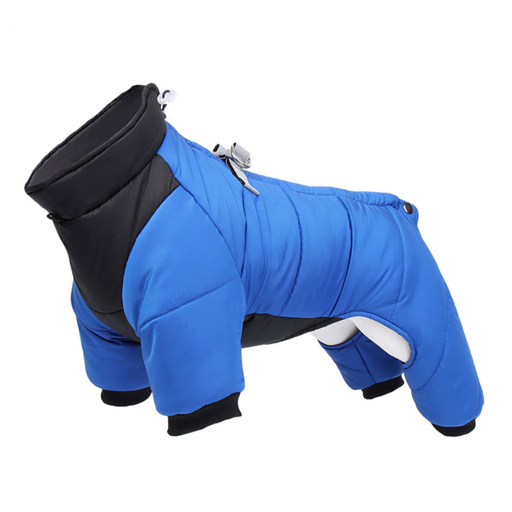 Waterproof Winter Dog Coat with D-Ring