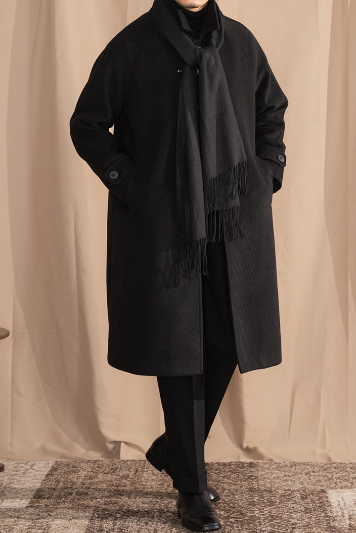 Stylish Thick Warm Baggy Lapel Coat