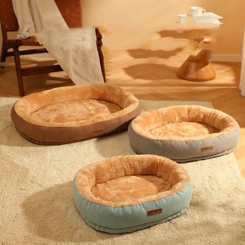 Cozy Non-Slip Winter Warm Pet Bed for Small Dogs and Cats