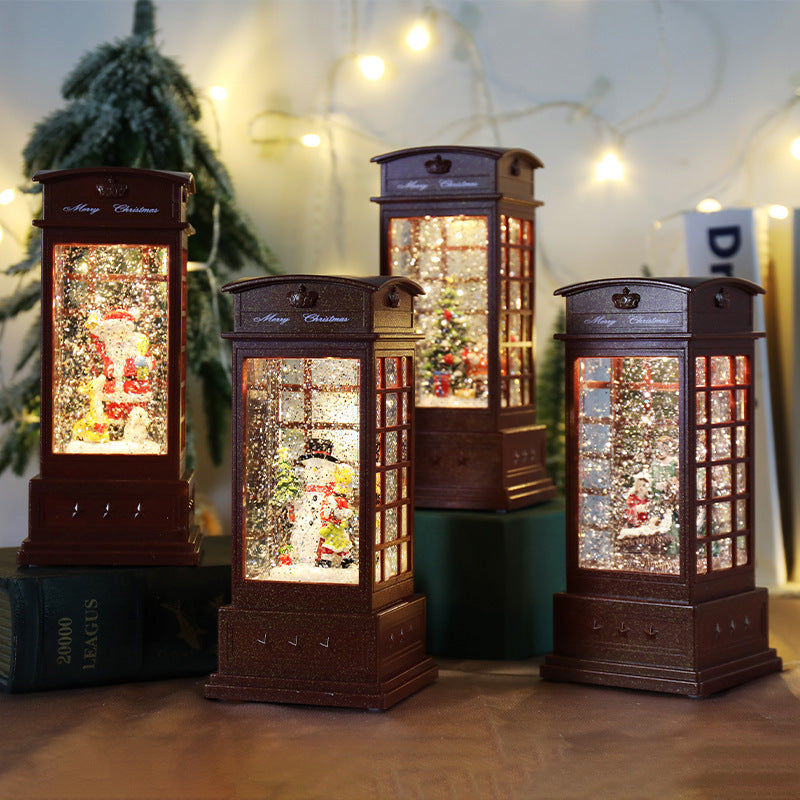 Christmas Decoration Music Box Furnishings Ornaments