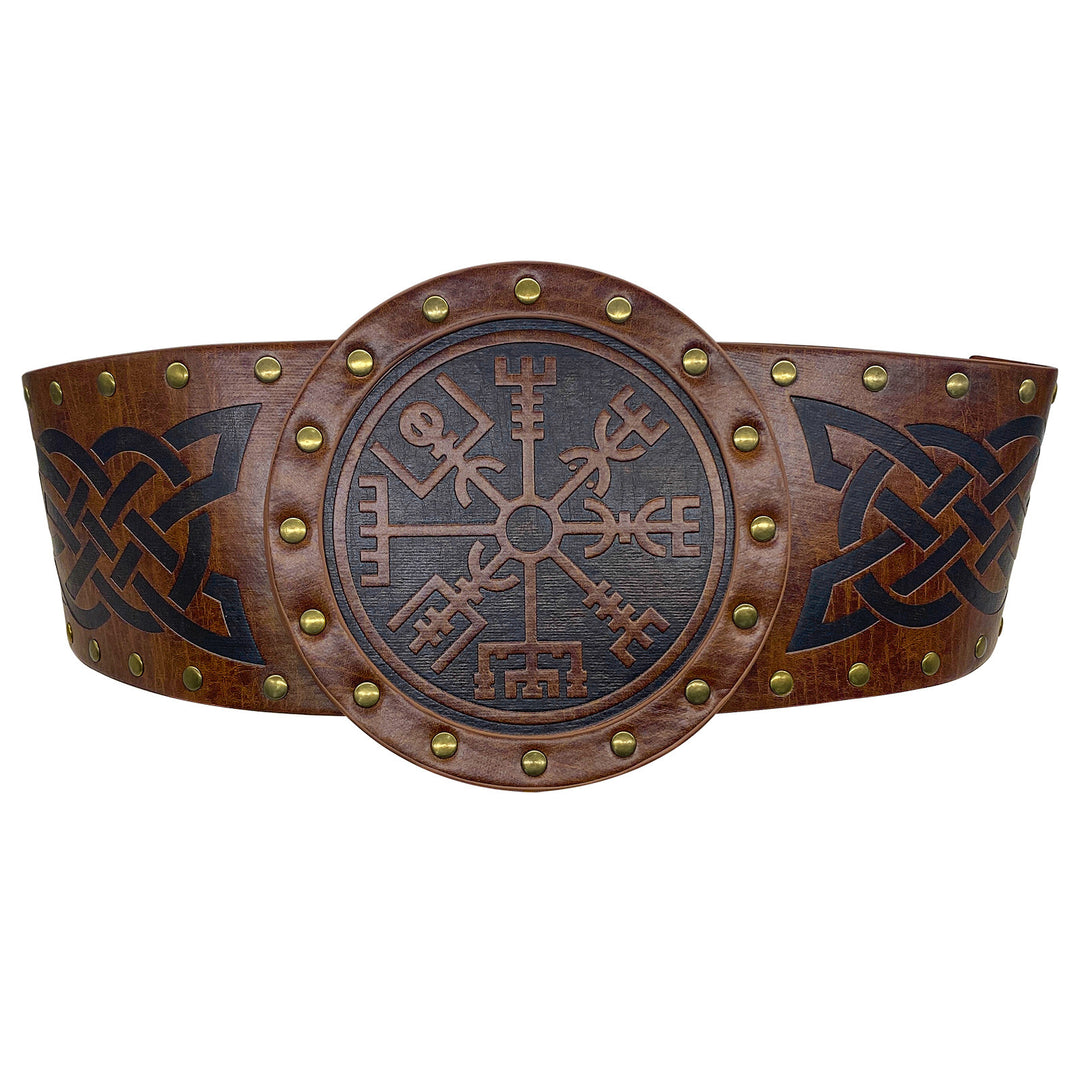 Wide Belt Retro Waist Seal Knight Style Belt